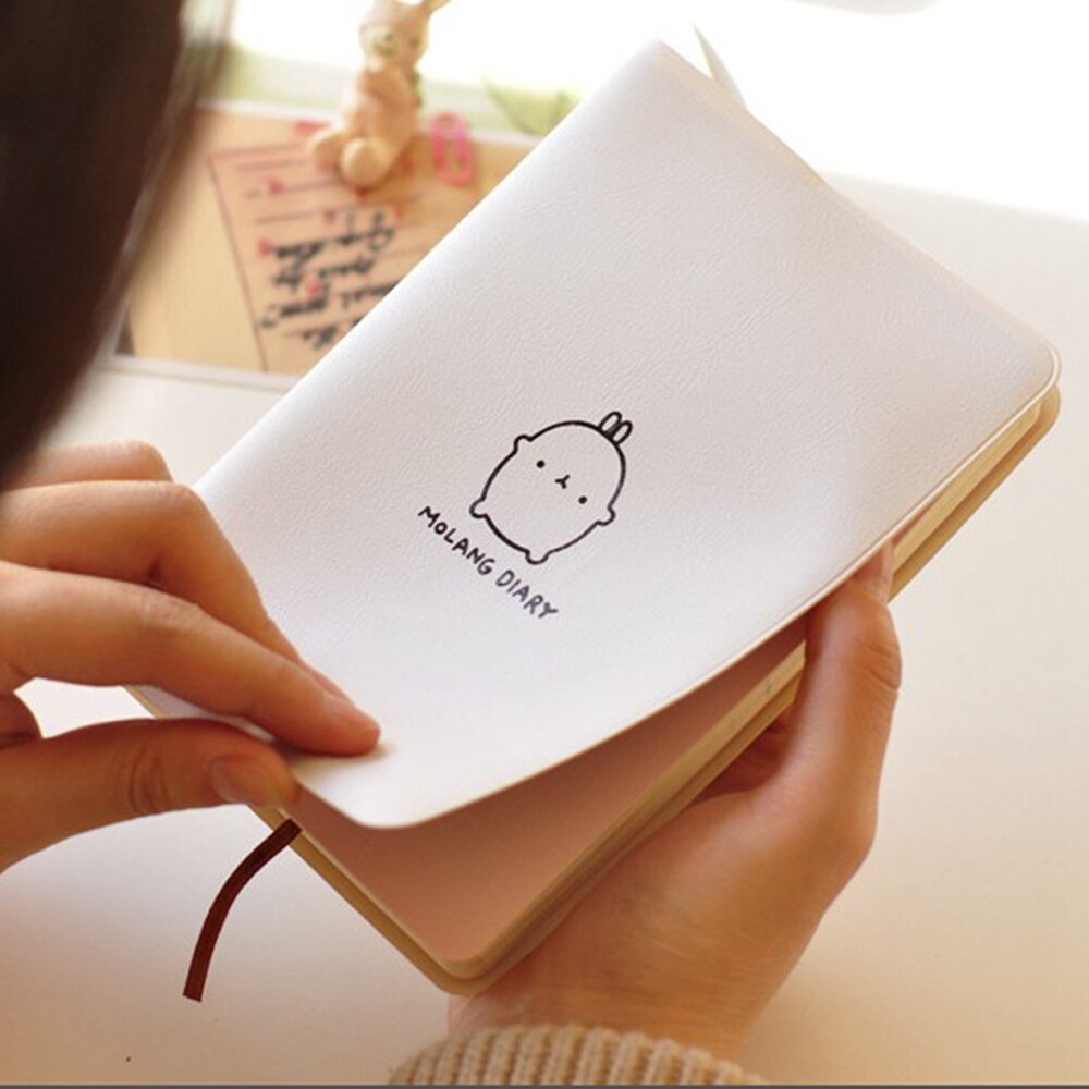 【happy one】Notebook Pocket Diary Diary 2018-2019 Memo Scheduler Fashion Planner Kawaii Rabbit. 