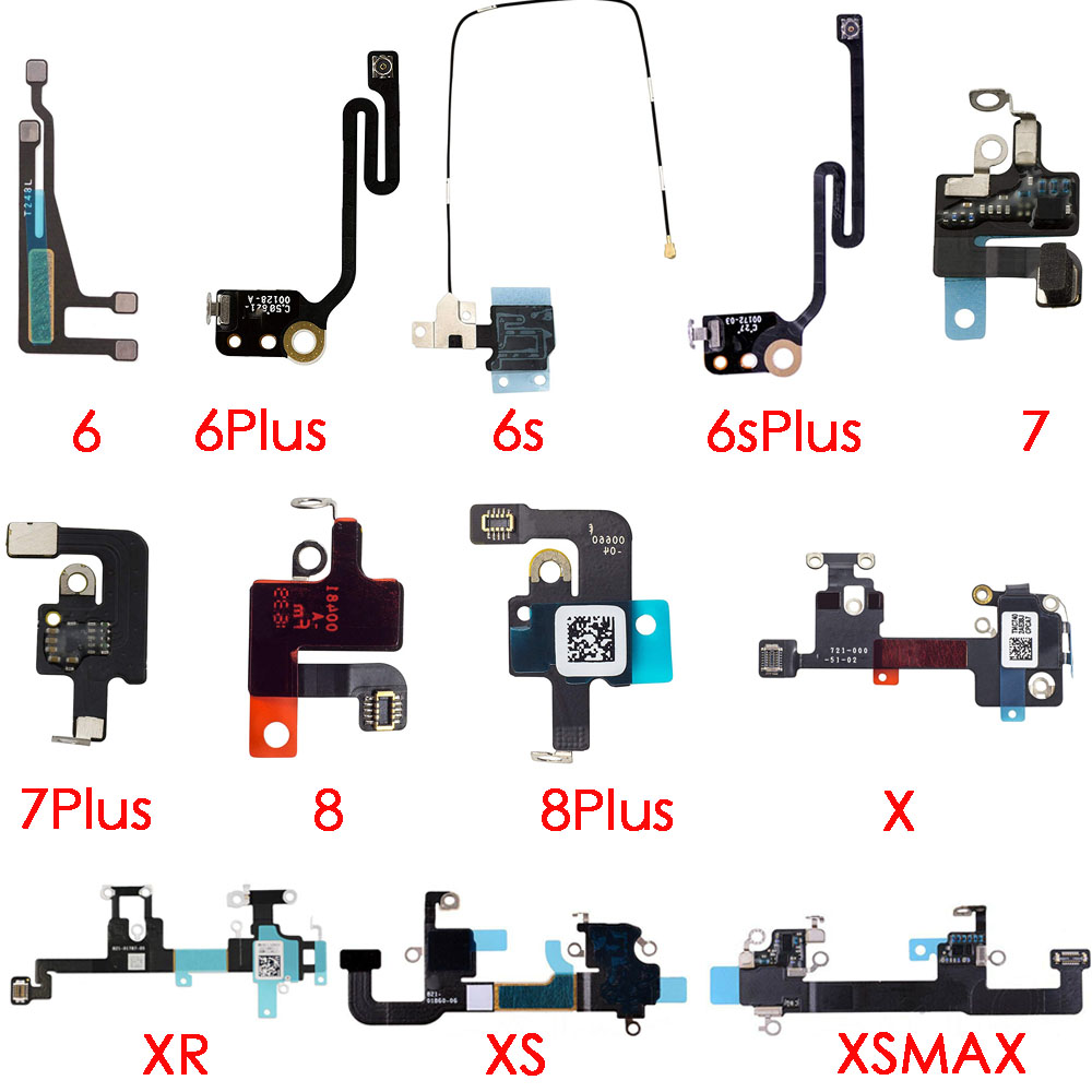 WiFi WLAN Antenna Signal Flex Cable Replacement For iPhone 6 6Plus 6s 6sPlus 7 7Plus 8 8 Plus X XR XS XSMax