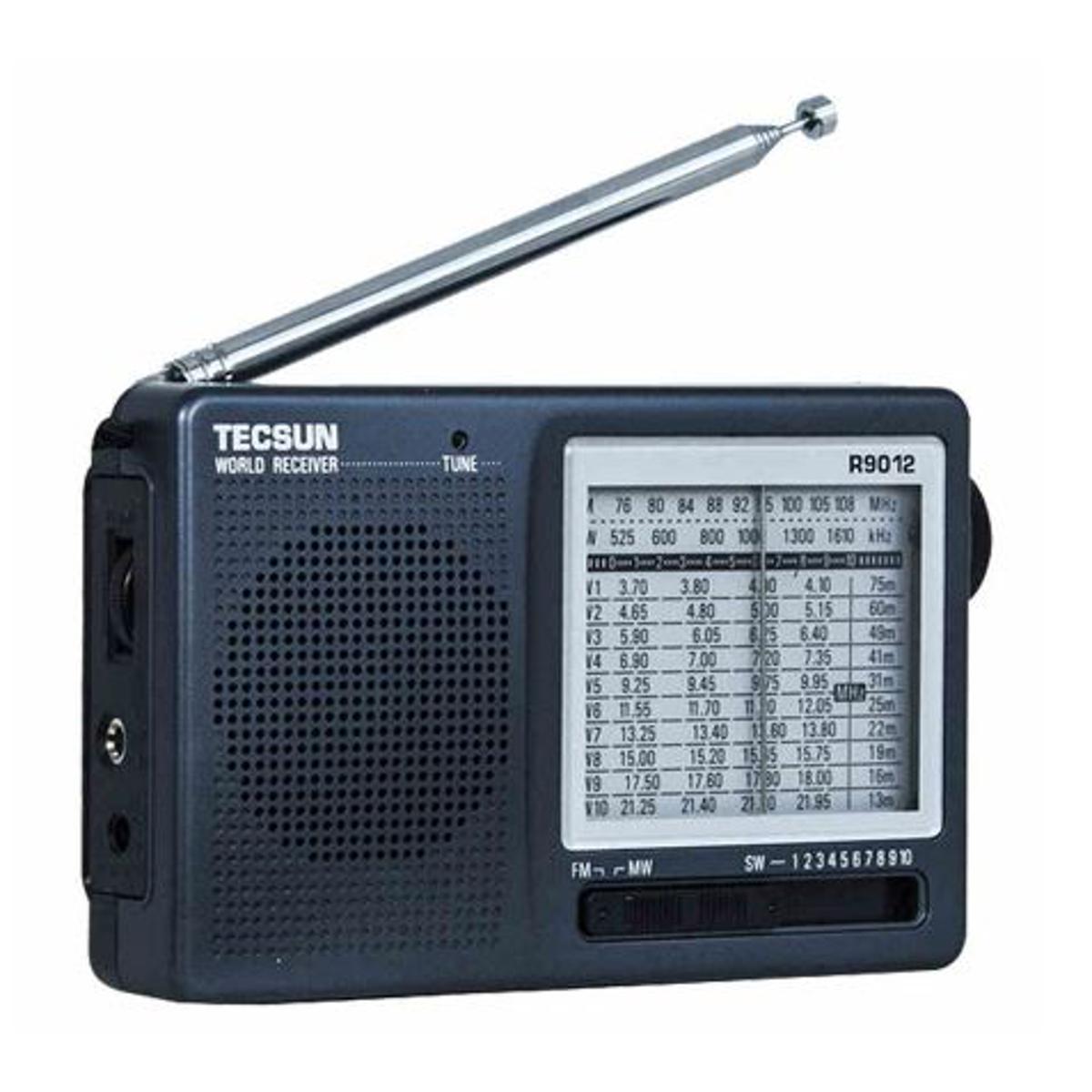 Tecsun R-9012 12 Band FM/AM/SW Radio Multiband Radio Receiver Portable Radio