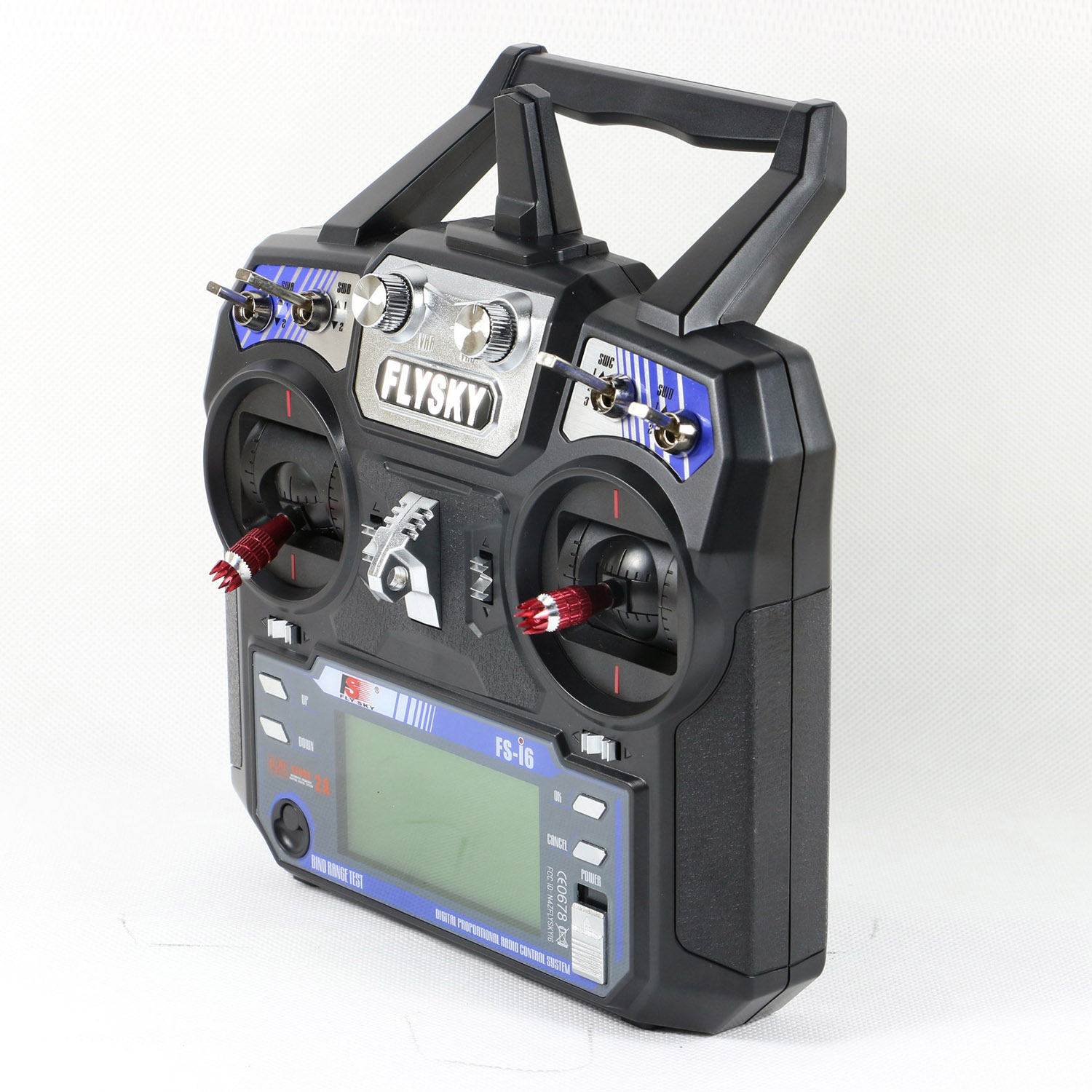 FlySky FS-i6 2.4G 6CH AFHDS RC Transmitter with FS-iA6 Receiver ( FSi6 / FS i6 ). 