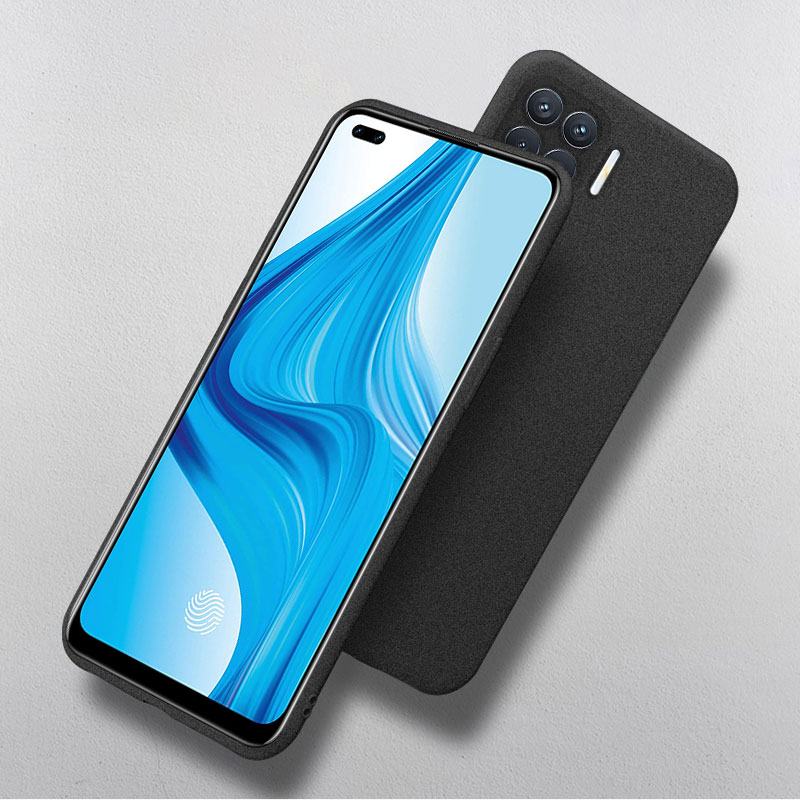 Vantime for OPPO F17 Pro Case Soft Sandstone Slim Matte Cover. 