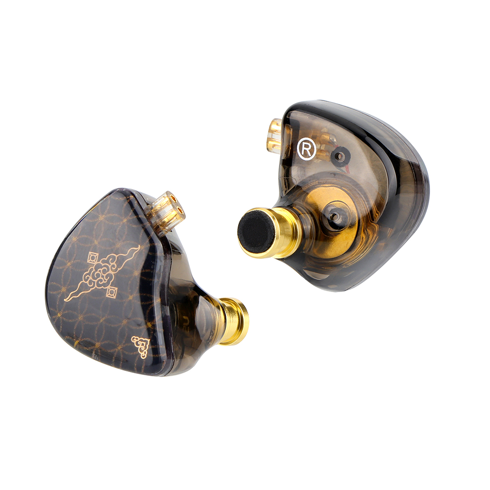TANGZU Waner S.G HiFi 10mm Dynamic Driver PET Diaphragm in Ear Earphone Dual Cavity Chamber Metal Nozzle. 