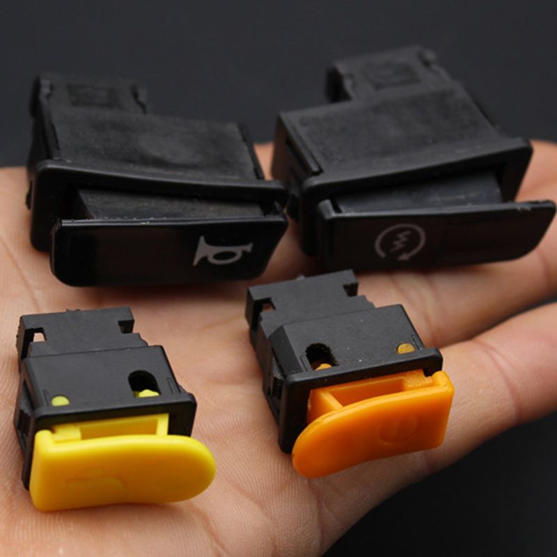 mtc04646 2-pin Electric Start Button / Starter Switch for Scooter Moped Go-Kart. 