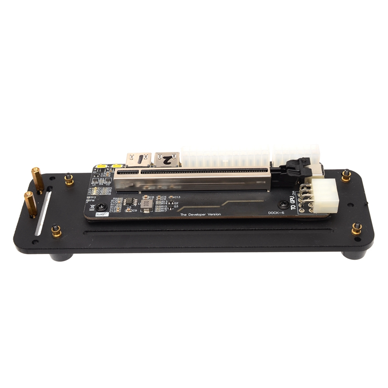 Laptop External Graphics Card EGPU PCI-E 3.0 X16 to M.2 NVMe Extension Cable with Bracket for ITX EGPU Bracket. 