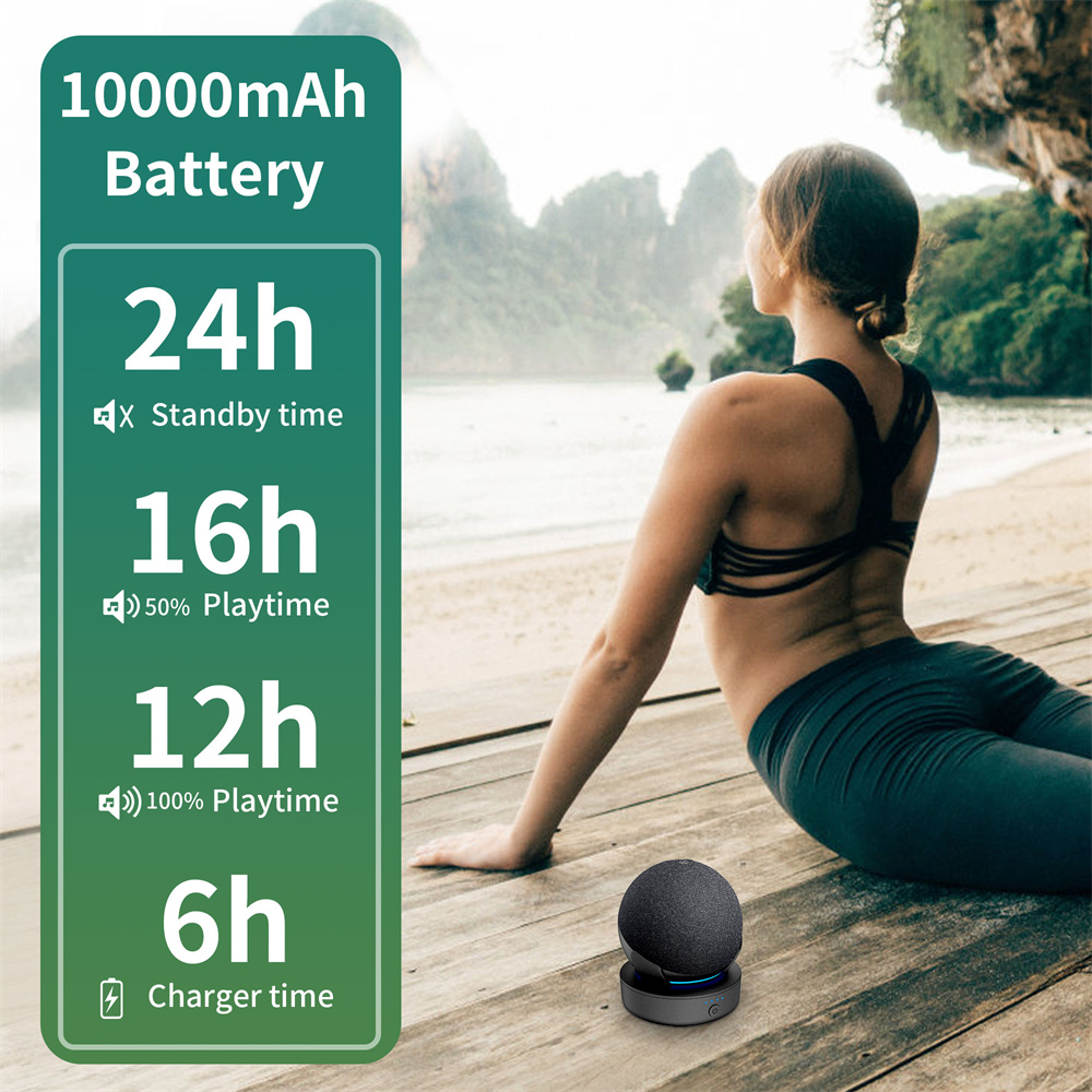 Battery Base For Alexa Echo Dot 4th 5th Gen 10000/5000 mAh Portable Rechargeable Power Bank For Smart Speaker Stand Holder. 