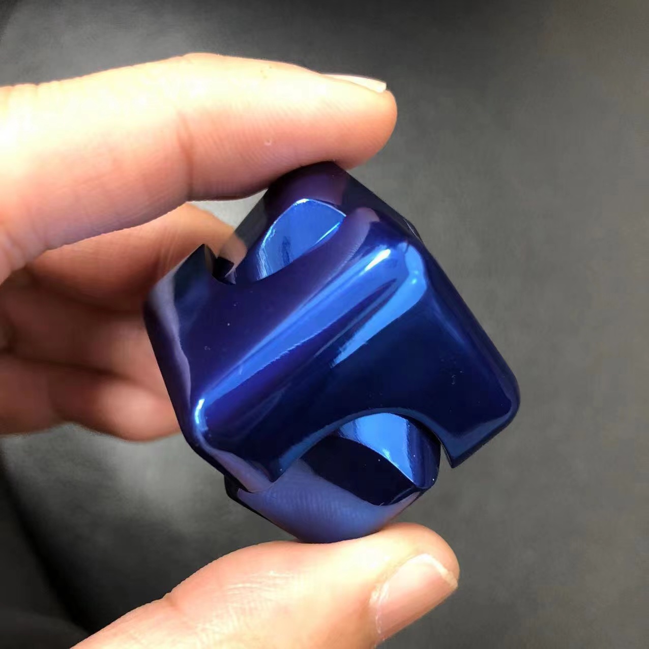 Square Decompression Spinning Top Dice Cube Anti-Anxiety Fingertip Toys Hand Fidget Spinner Vent Toys Flipo Flip For Children. 