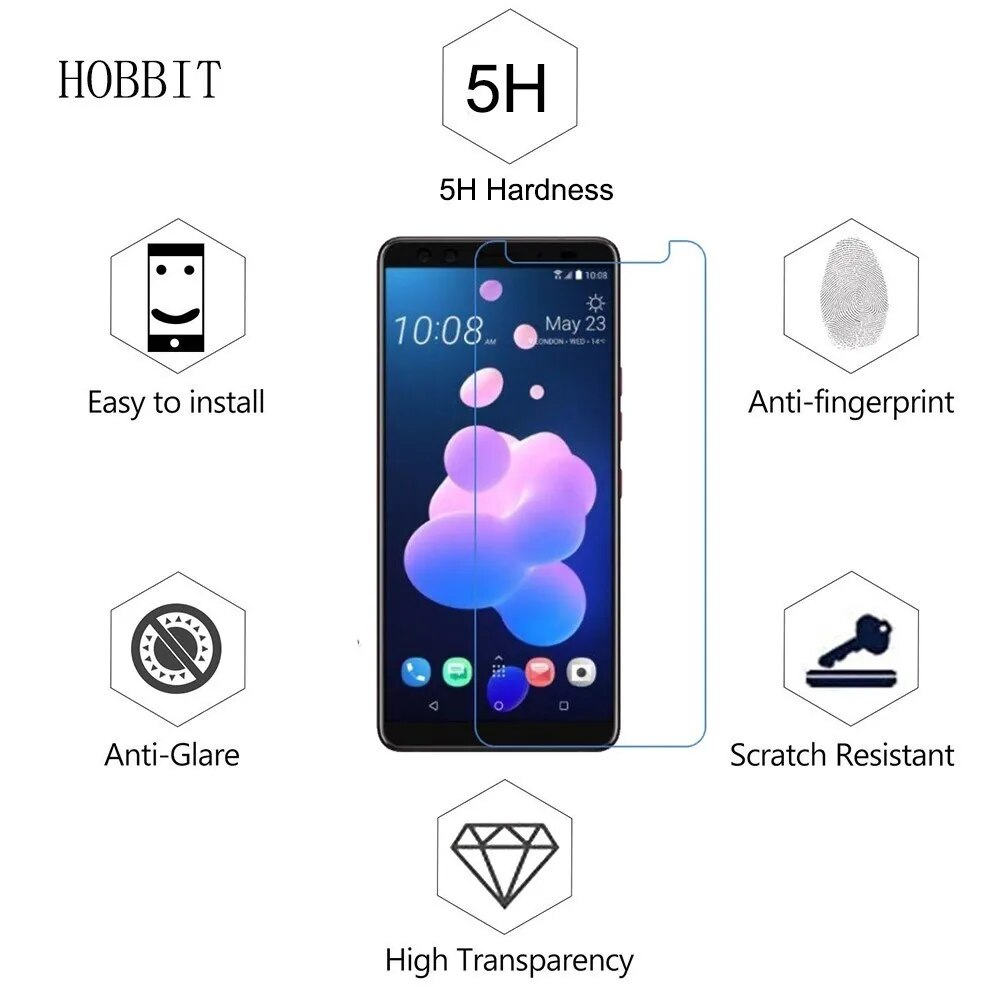 Order message mobile model +  For HTC U12 Life Exodus Desire 12 desire 12 Plus 5H Anti-shock Soft TPU Explosion-Proof Screen Protector Protection LCD film. 