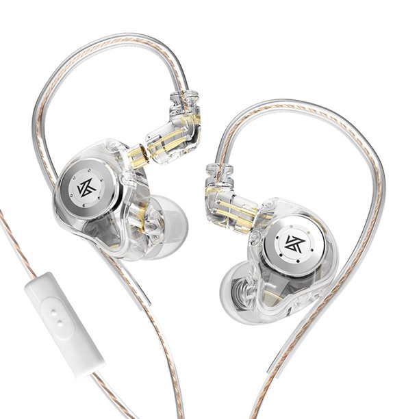 KZ EDX Pro Dynamic HiFi Earphone Mic Sports In-Ear Earbud