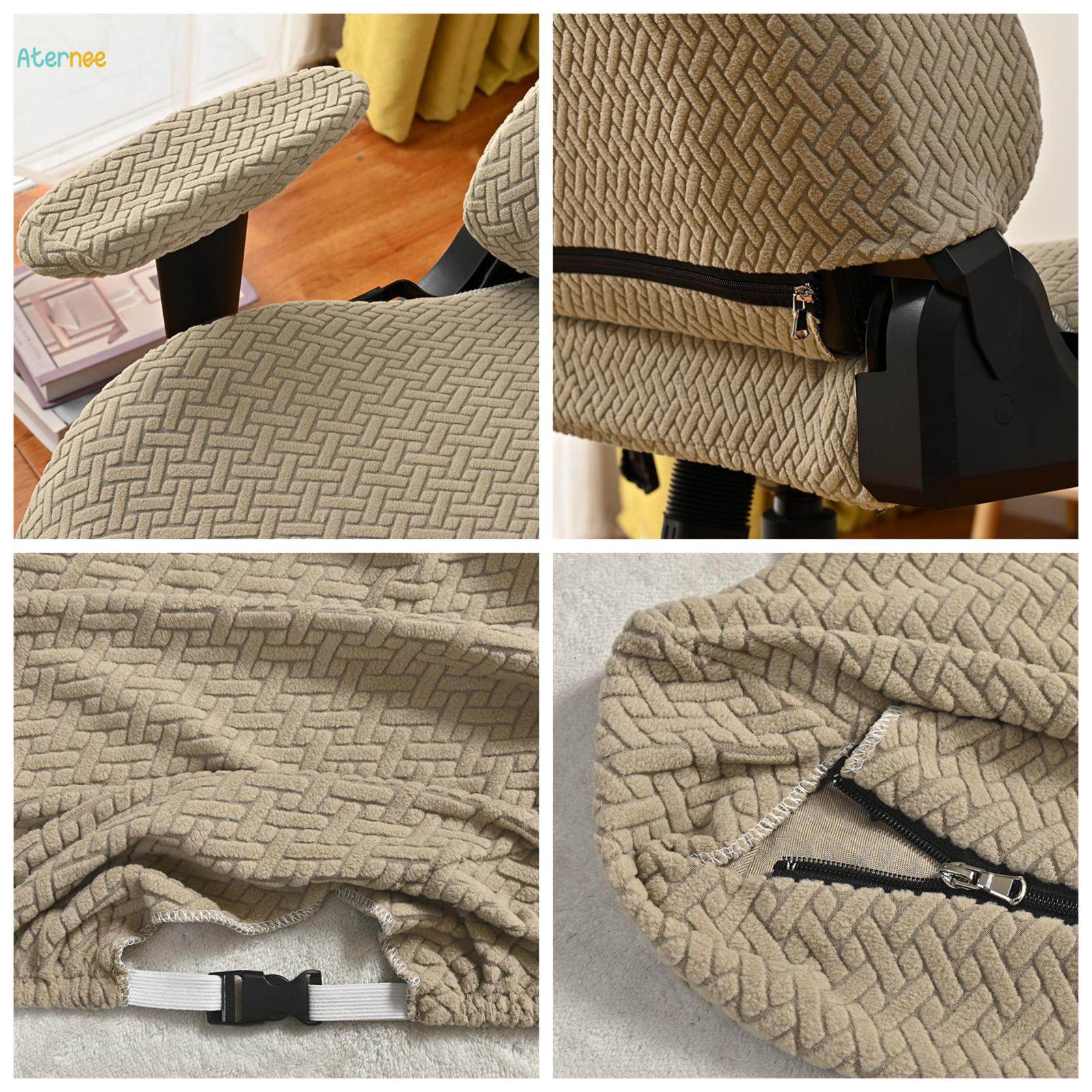 Gaming Chair Covers, Computer Chair Slipcovers with Arm Rest Covers for Computer Chair, Office Rotating Chair. 
