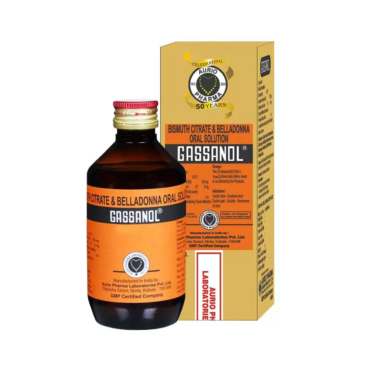 GASSANOL Oral Solution Syrup, 450 ML