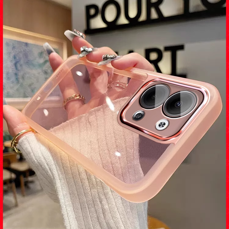 For Redmi Note 13 Pro 4G Case Camera Protection Semi Transparent Soft Silicone Shockproof with Lens Protector Films for Redmi Note 13 Pro 4G Back Cover. 