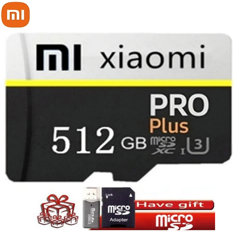High Speed 512 GB  Mi Xiaomi Micro SD  Memory Card 100%  Expansion Micro TF SD Card For Phone/Computer/Camera