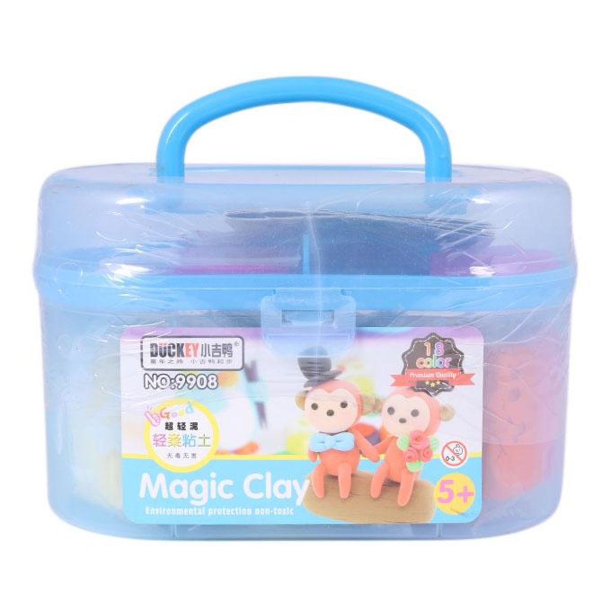 Plastic Play Dough - Multi-Color - Clay