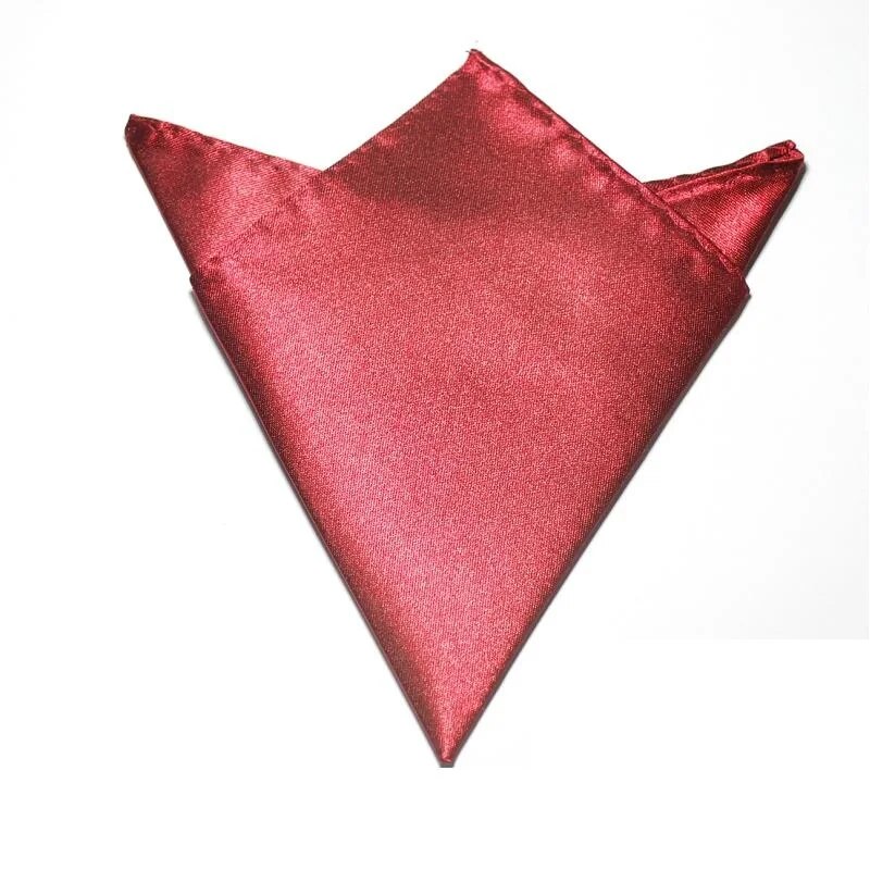 2019 solid color Pocket square Copy Silk towel Yellow Gold handkerchief snot-rag. 