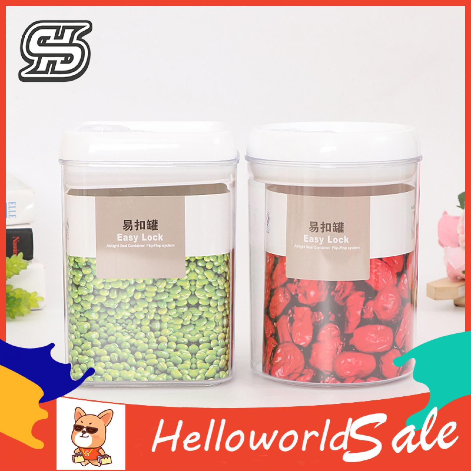 High-quality Airtight Container Stackable Airtight Food Storage Containers Bpa-free Canisters with Lids for Cereal Flour Sugar Kitchen Organization Solution for Homes Airtight Storage Container. 