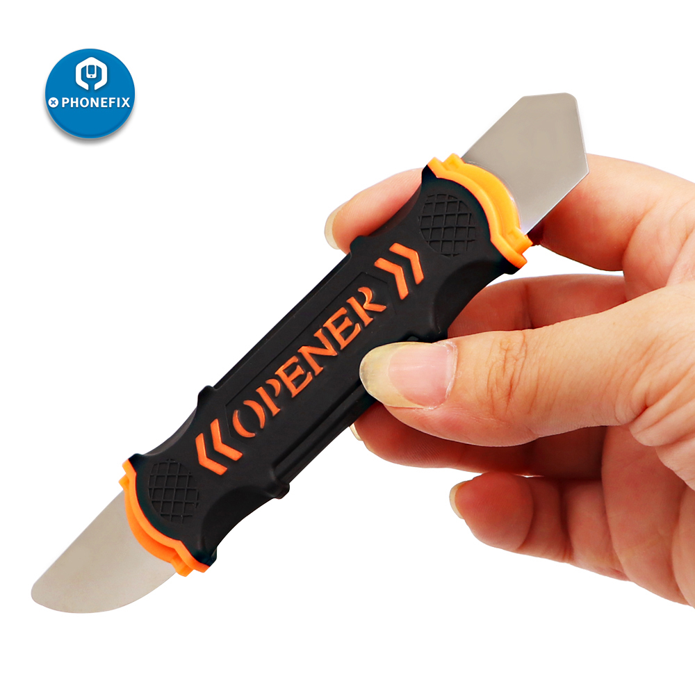 JAKEMY JM-OP12 Metal Blade LCD Touch Screen Tommy Bar Opening Pry Tool Teardown Cutter Disassemble Repair Tool for iPhone iPad. 