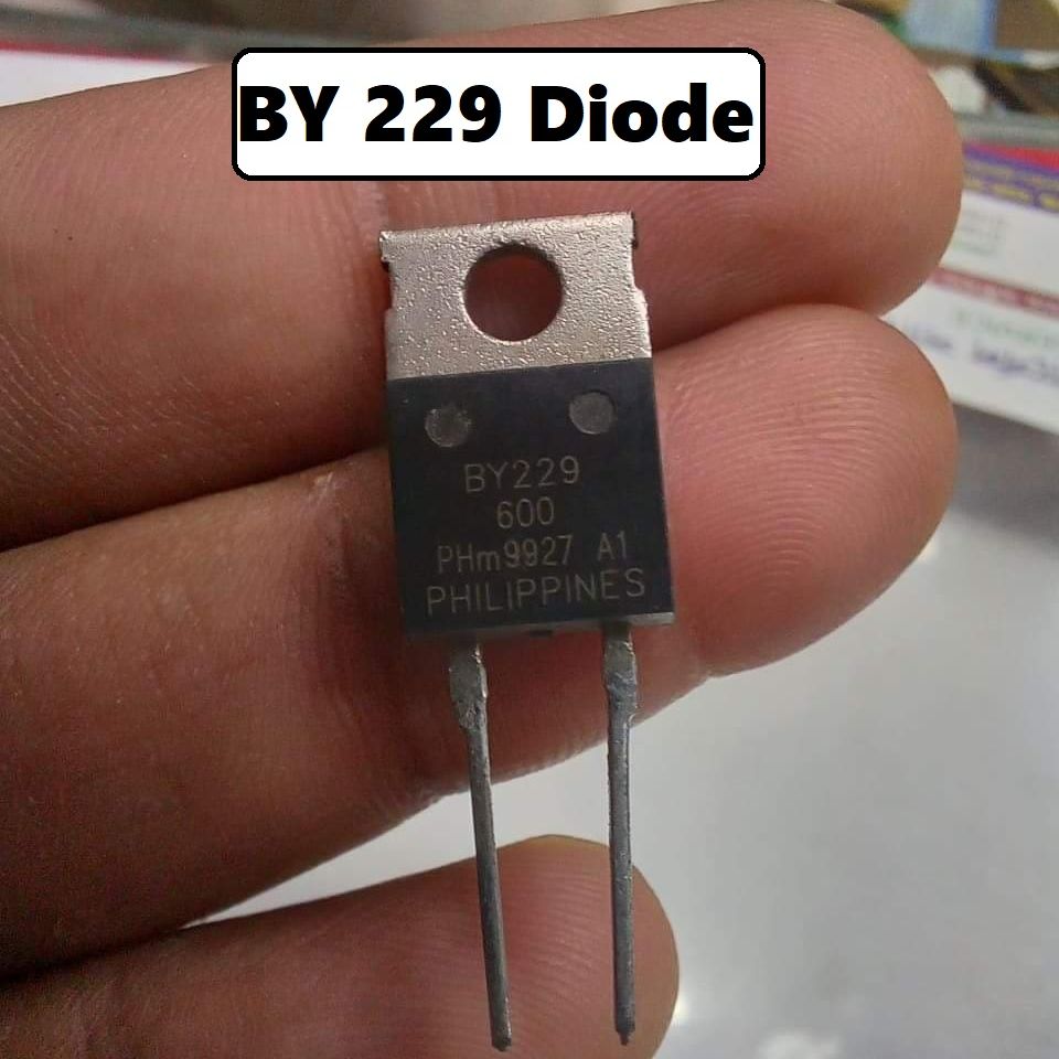 A CLASS BY229 IC BY229 Diode 20A 600V Schottky Diode TO-222 Power Rectifier 2 Pin Leads Chip. 