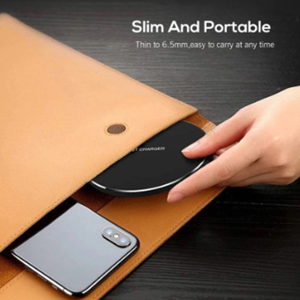 【Emotion HENG】60W Fast Wireless Charger Dock For Moto Z4 Z3 Motorola One Zoom USB Charging Pad for Blackview BV5100 Pro Tecno Camon 17 Pro. 