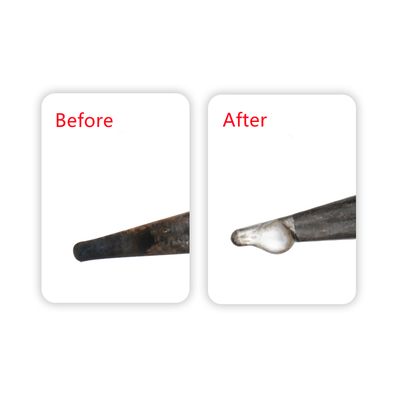 BeginnerBer 6/16/30G Electrical Soldering Iron Tip Refresher Solder Cream Clean Paste for Oxide Solder Iron Tip Head Resurrection Cleaning. 