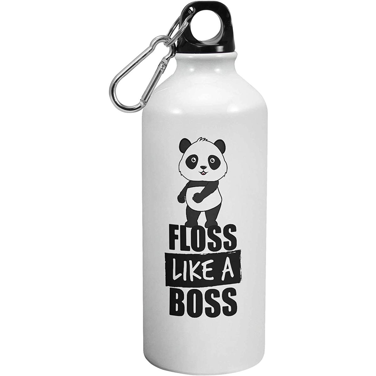 Floss Like A Boss Panda Sipper Bottle Panda Printed Sipper Water Bottle Inte-6660 - Water Bottle