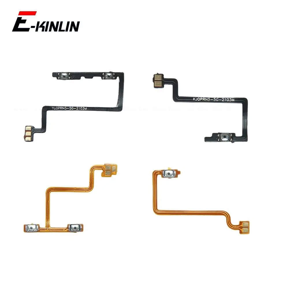 Volume Button Power Switch On Off Key Ribbon Flex Cable For OPPO Realme Q3 Q3i Q5i Q5 Pro Carnival 5G Replacement Parts
