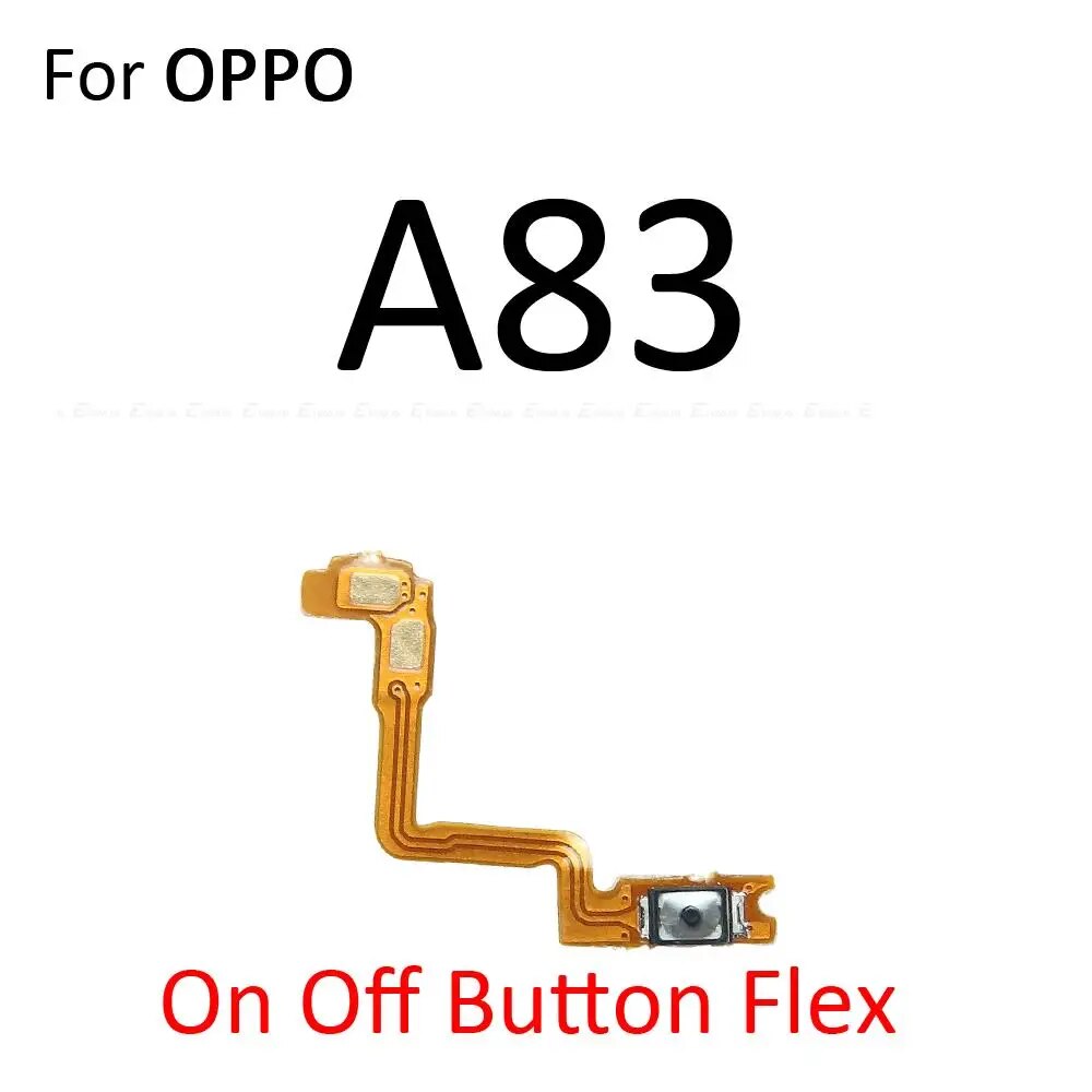 Switch Power ON OFF Key Mute Silent Volume Button Ribbon Flex Cable For OPPO A37 A39 A57 A59 A75 A77 A79 A83 Replacement Parts. 