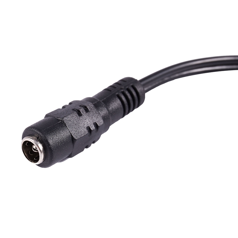 5.5x2.1mm 1 to 2 M/F DC Power Splitter Cable for Security CCTV Camera. 