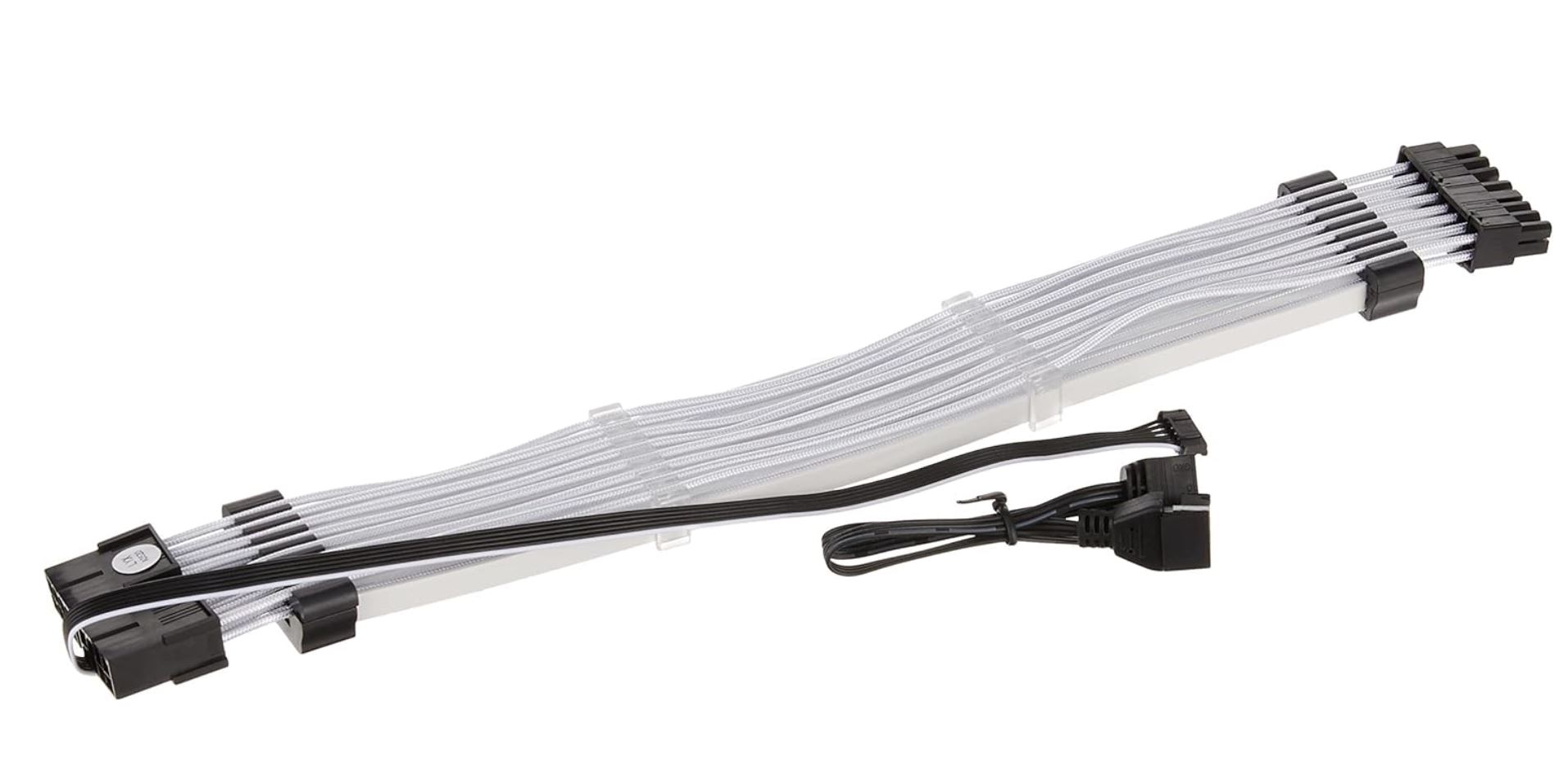 Lian Li Strimmer Plus V1 8+8 Pin Graphics Card Addressable RGB cable. 