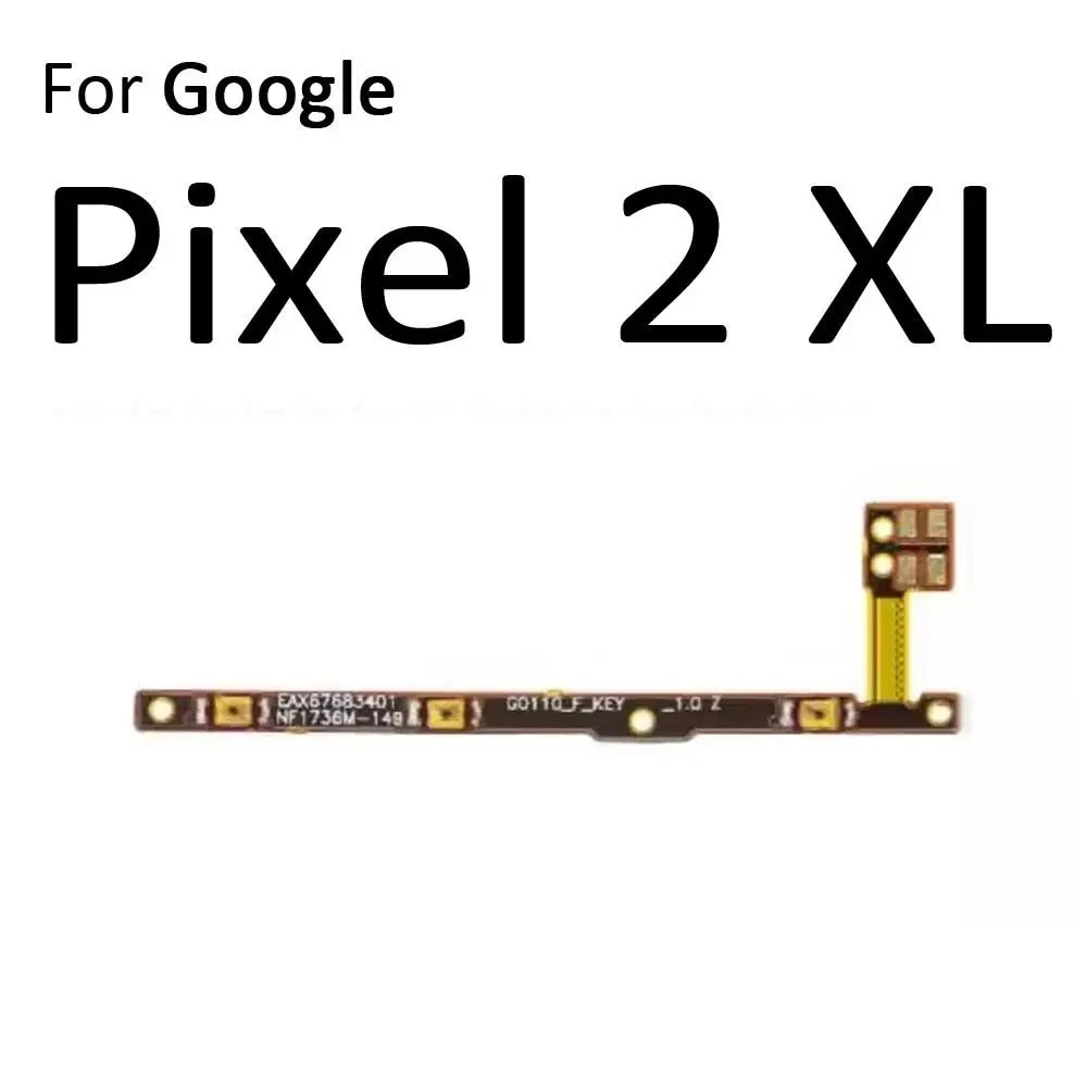 Power ON OFF Mute Switch Control Key Volume Button Flex Cable For Google Pixel 2 3 3a 4 XL 5a 4a 5G 4G Replacement Parts. 