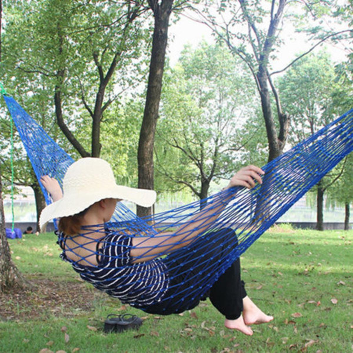 Nylon Net Hammock Mesh Hammock