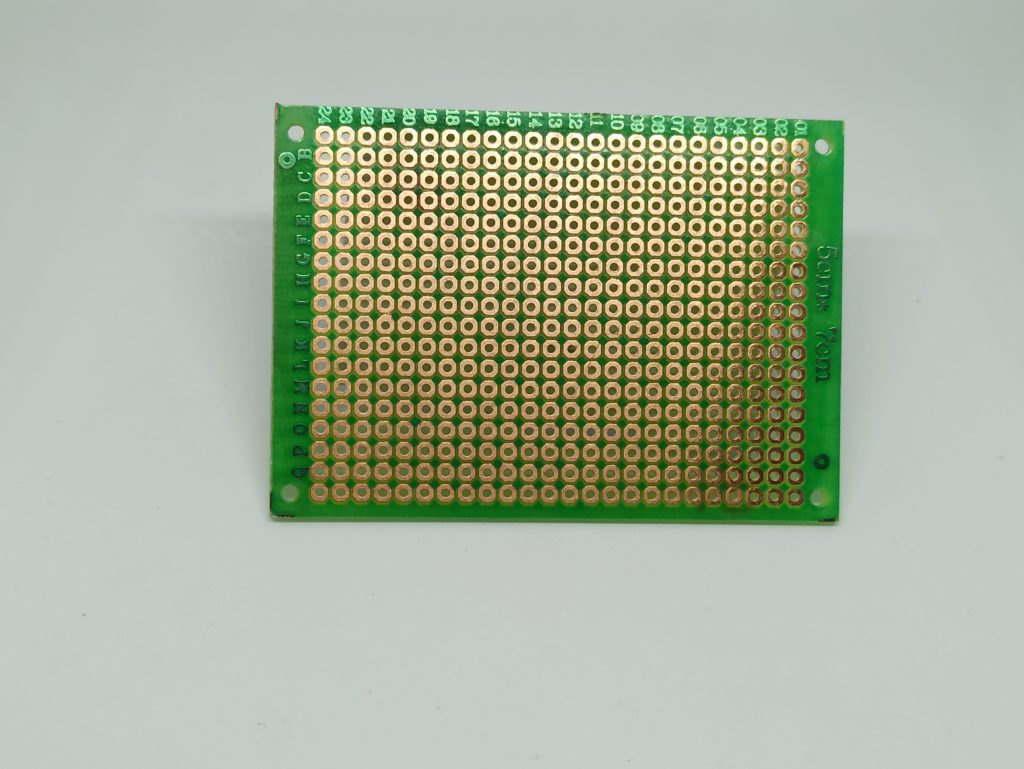 Veroboard Single Side Dot 7x5cm Glass Fiber Stripboard PCB Printed Circuit Board Project Board For Prototyping Weld Soldering Arduino DIY. 