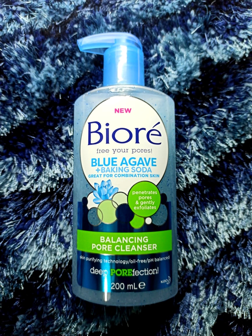 biore face wash blue agave