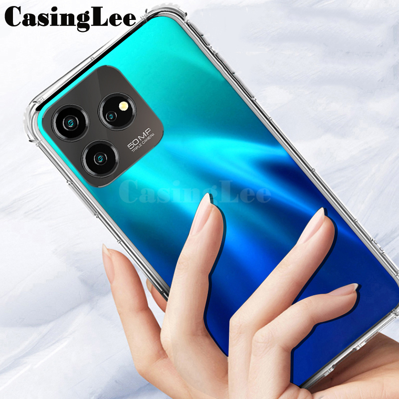 For ZTE Axon 50 Lite case Soft Transparent Full Protection shockproof Armor soft Cover For ZTE Axon 50 Lite Back Cover Phone cases
