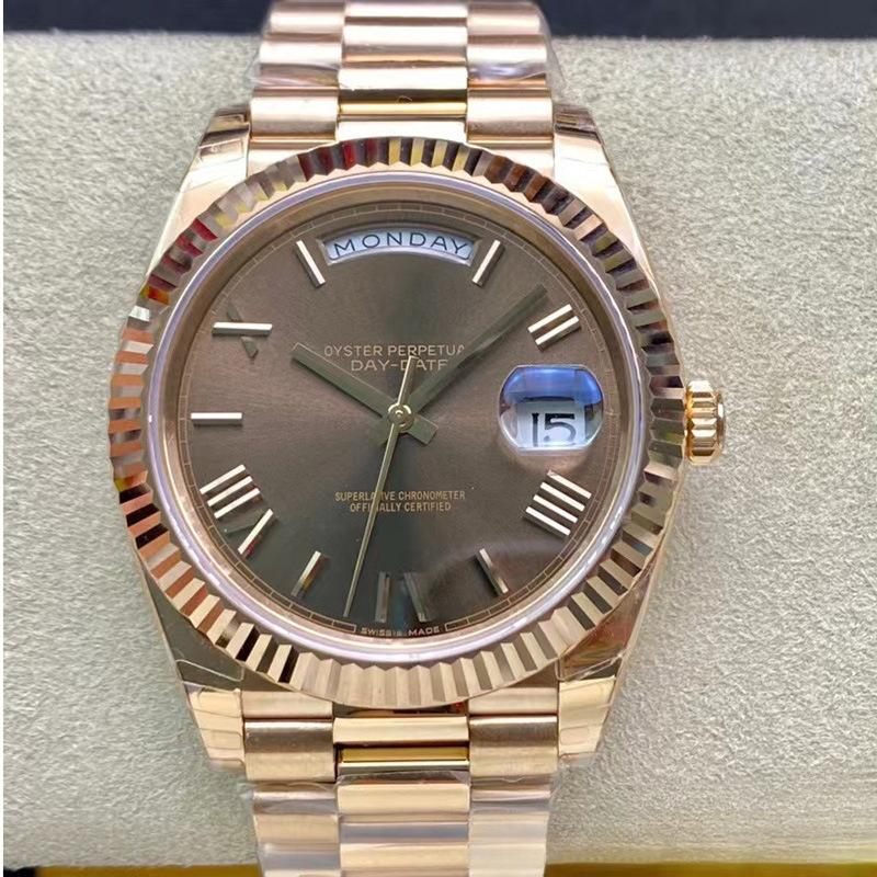 zf Factory N Factory ew Factory vsfactory Lao Jia Sunday Double Calendar Log Series Automatic Mechanical Watch