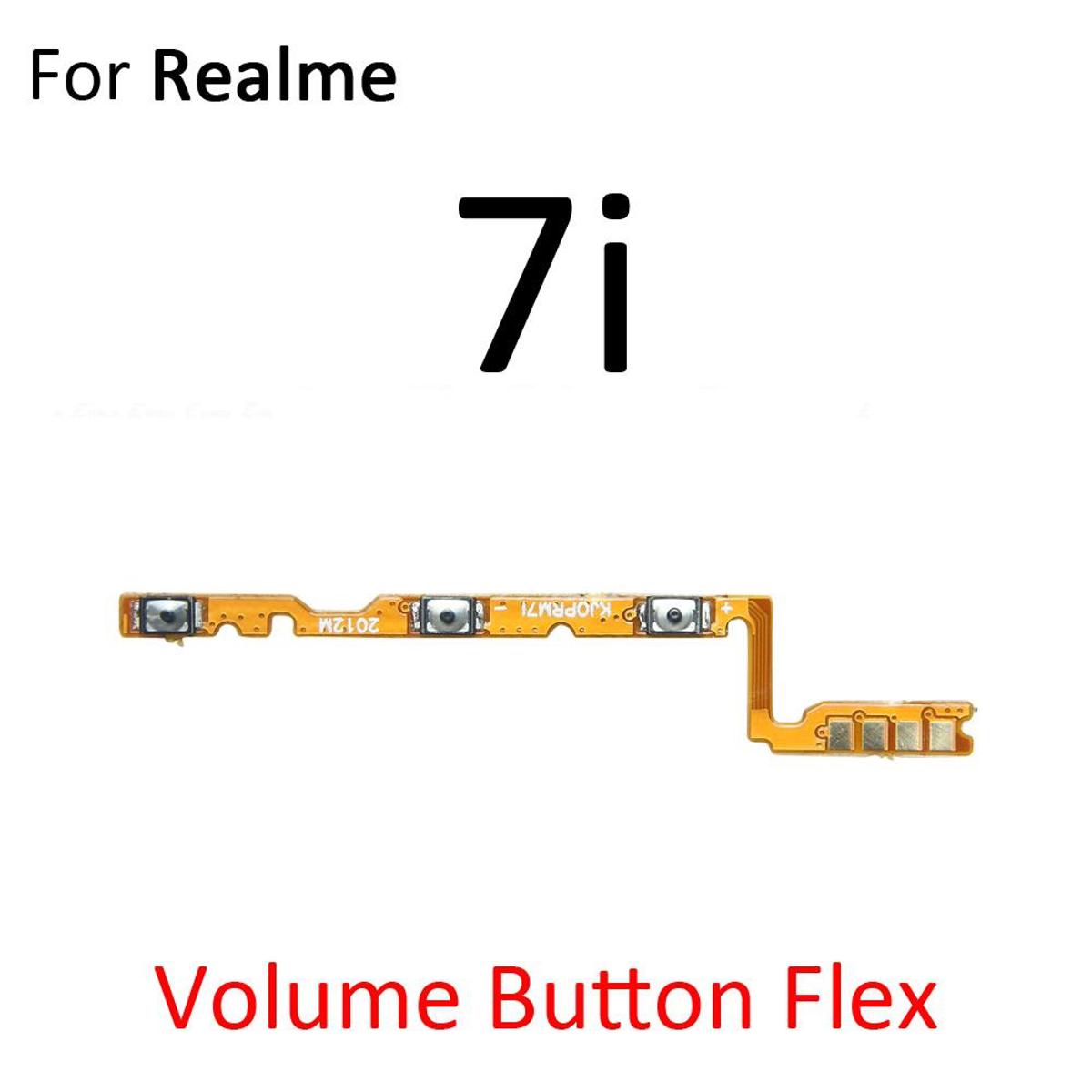 Power ON OFF Mute Switch Control Key Volume Button Flex Cable For OPPO Realme_C17_Realme  7i