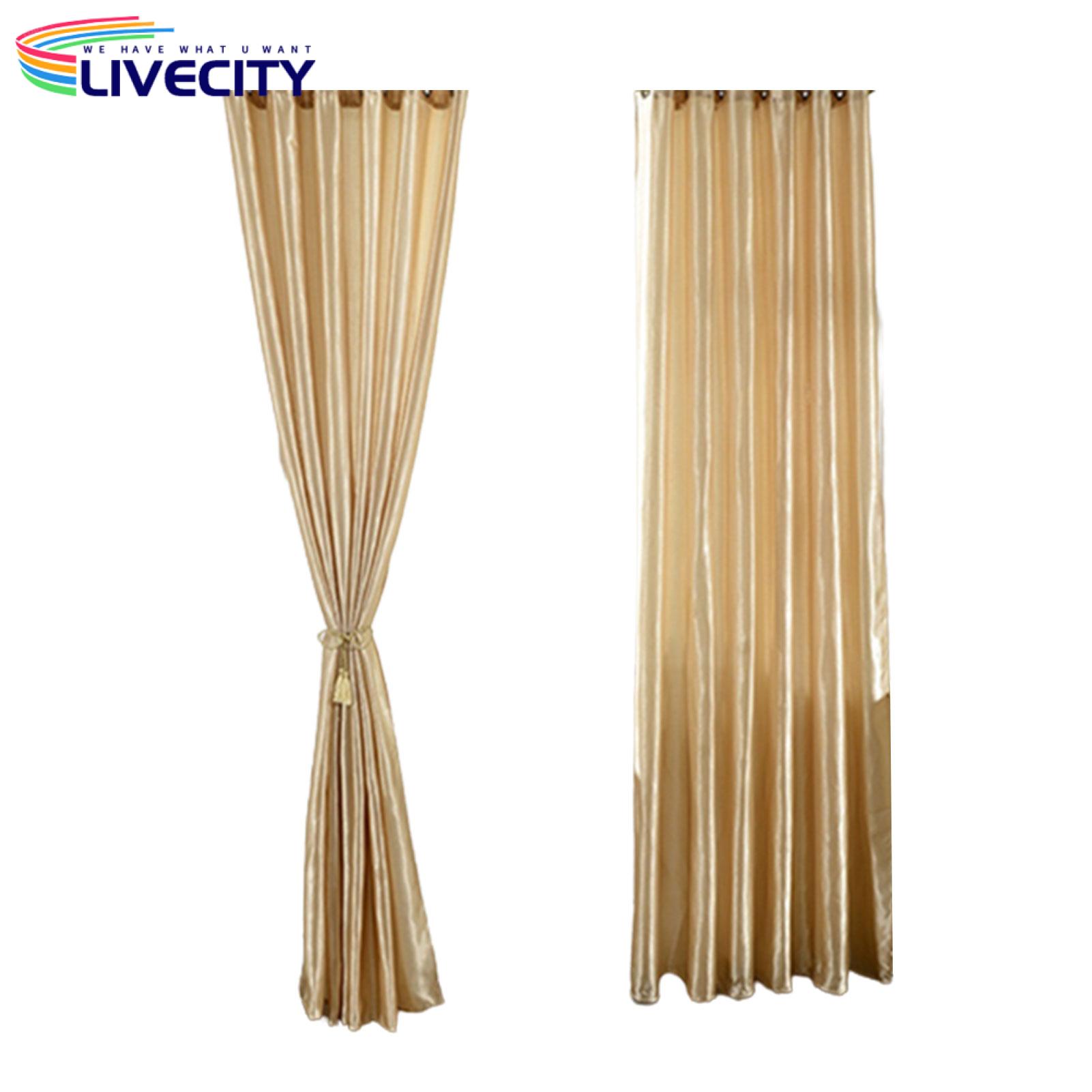 Window Drapes with Grommet Kitchen Living Room Window Drapes