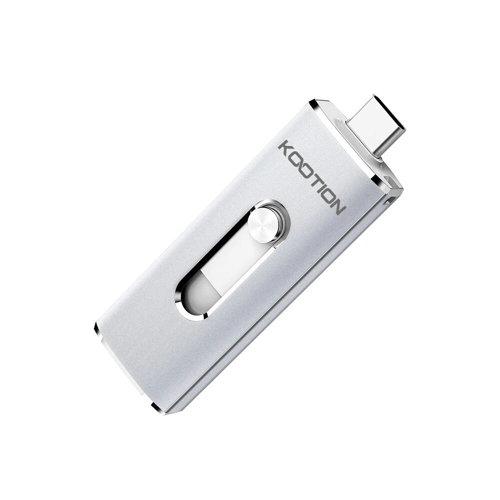 KOOTION U21 Type C USB Flash Drives 32GB 64GB 128GB 256GB OTG Pen Drive Memory Stick USB Key 3.0 Pendrive For Android PC Laptop. 