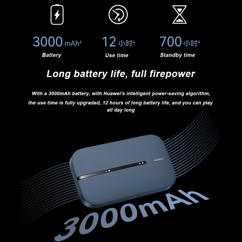 Huawei taşınabilir Wifi 3 pro E5783-836 kablosuz Hotspot Lte 4g ile Sim kart Mini 3000mAh Modem Router Wifi cep Wifi yönlendirici. 
