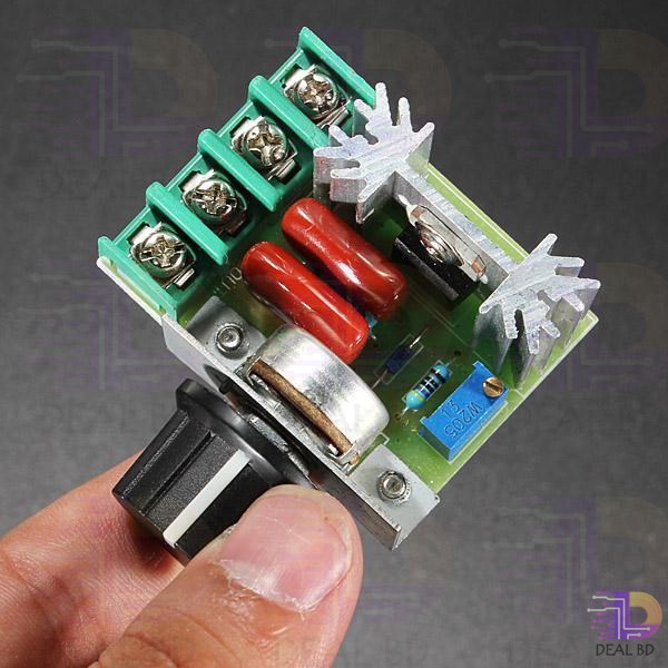 Ac 220V 2000W Scr Voltage Regulator & Motor Speed Controller - Power Bank Circuit. 