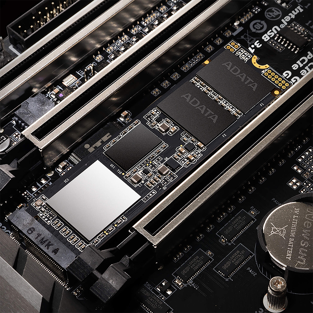 ADATA XPG SX8200 Pro 256GB PCIe Gen3x4 M.2 2280 SSD - Solid State Drive Up to 3500MB/s Read Support Laptops and Desktops. 