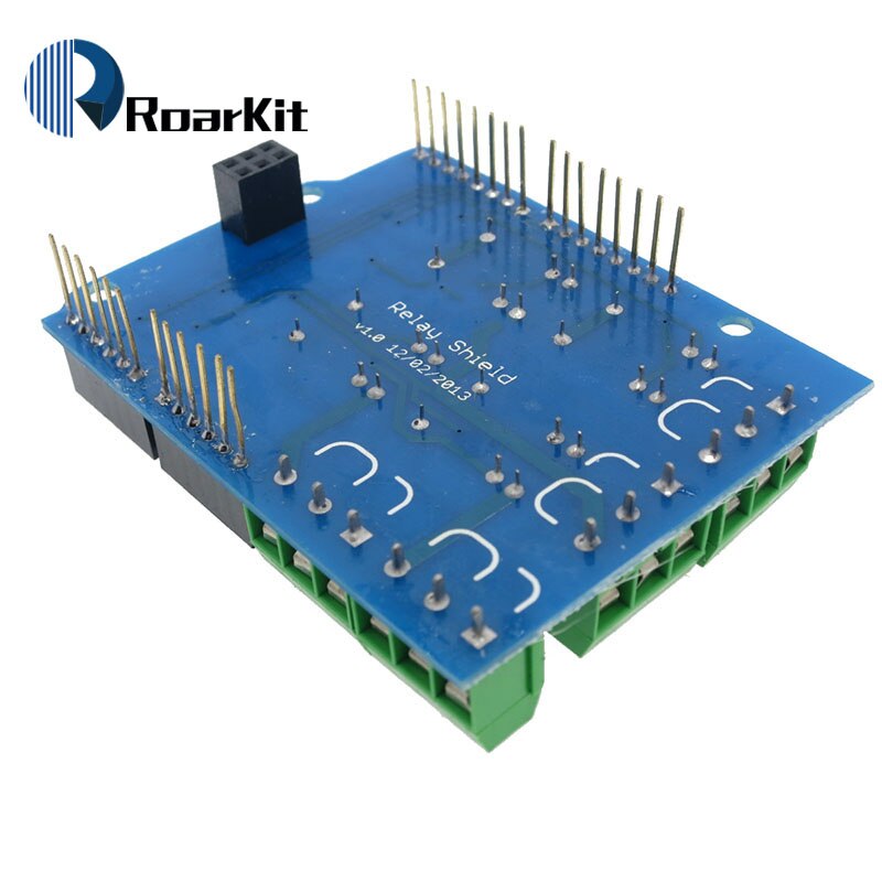 【Mary DAI Store】4 channel relay shield module, Four channel relay control relay expansion board for arduino UNO R3 2560. 