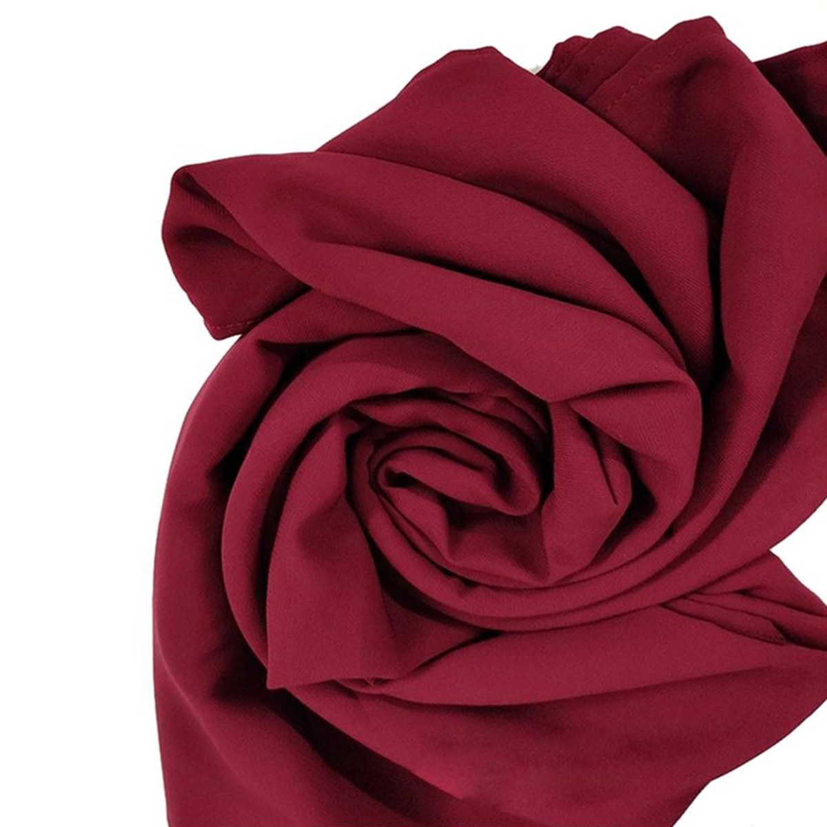 Hijab Chiffon Georgette Premium Quality - Maroon - Size-90" x 30 " - Hijab Collection - Hijab Collection