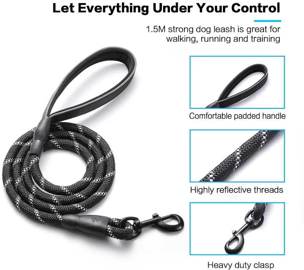 Rabbitgoo No Pull  Harness and Leash Set for   Collars Adjustable Pet Vest Harness Training  Leash For Large s. 