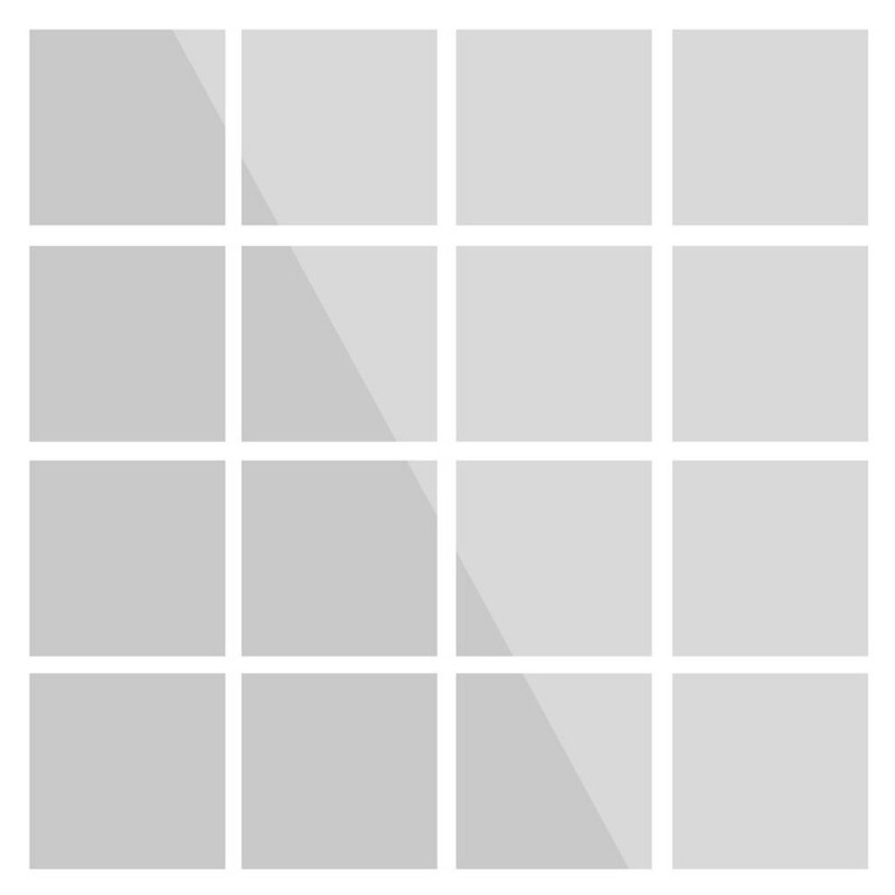 Safety Unbreakable Flexible Mirror Sheets Non Glass Cuttable PET Plastic Mirror Sheet Frameless Square Self Adhesive Stick on Mirror Tiles DIY Craft