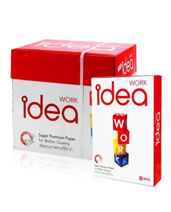 80 GSM Idea A4 Size Paper 500 Sheets. 