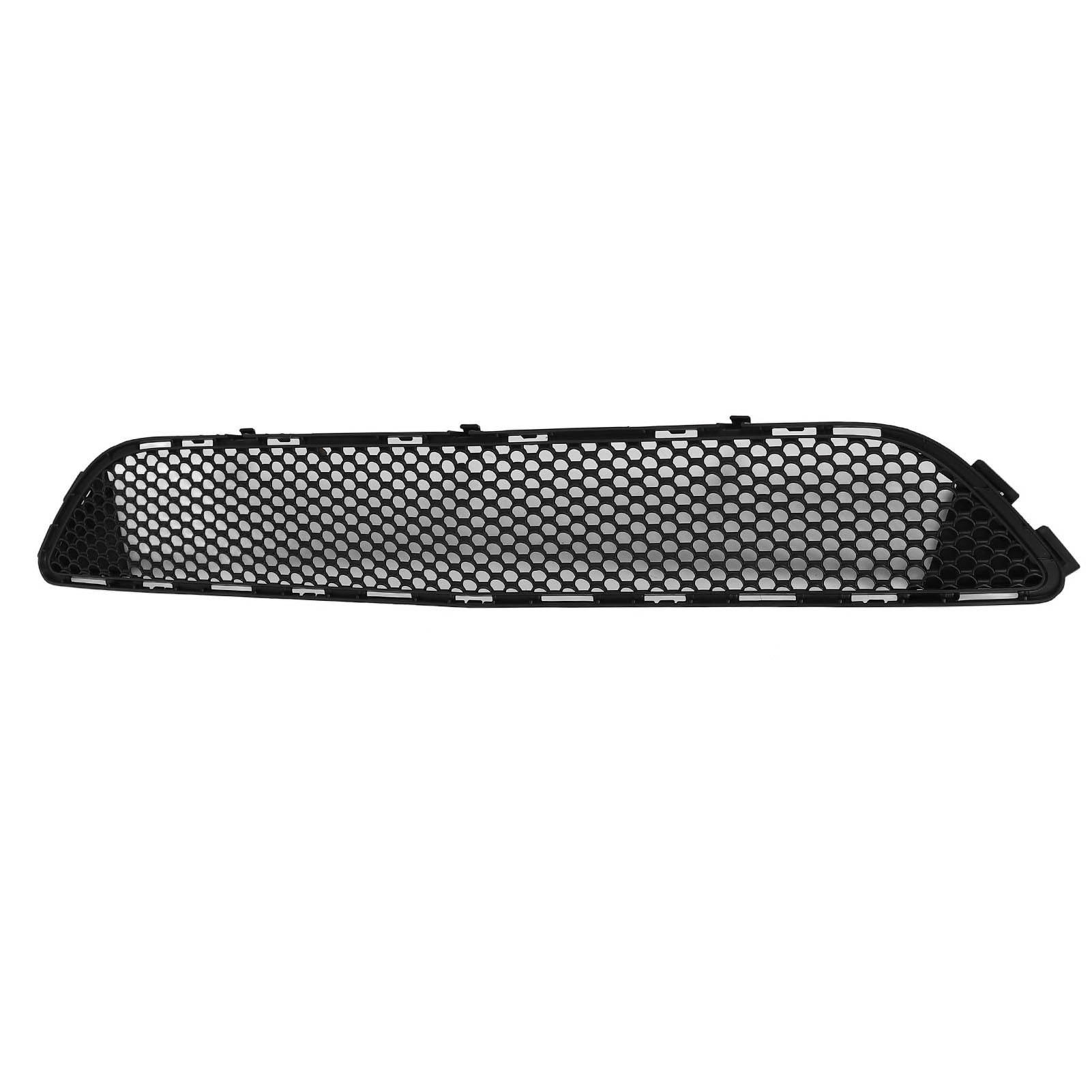 Center Mesh Grill Sturdy Easy Install Front Bumper Lower Grille High Strength 2048850153 for C-Class W204 Amg Line 2008 To 2011. 