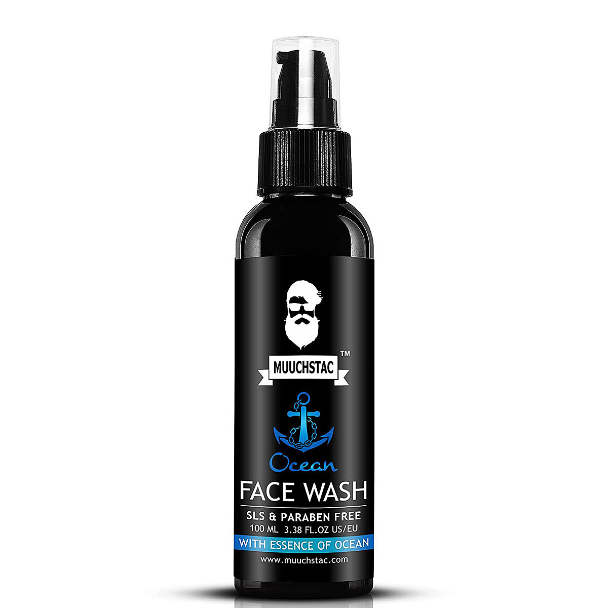Muuchstac Ocean Face Wash with 2 company card made in india. 
