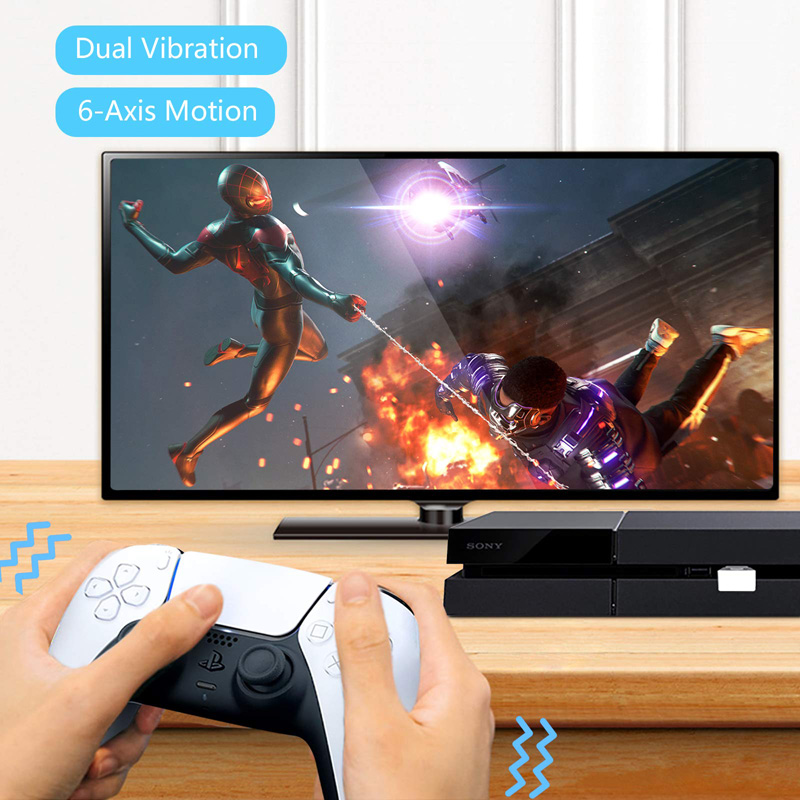 Coov Ds50 Wireless Bluetooth Controller Converter for Switch Windows Ps4 /ps3 Console Support Ps5 Dualsense Controller Adapter. 
