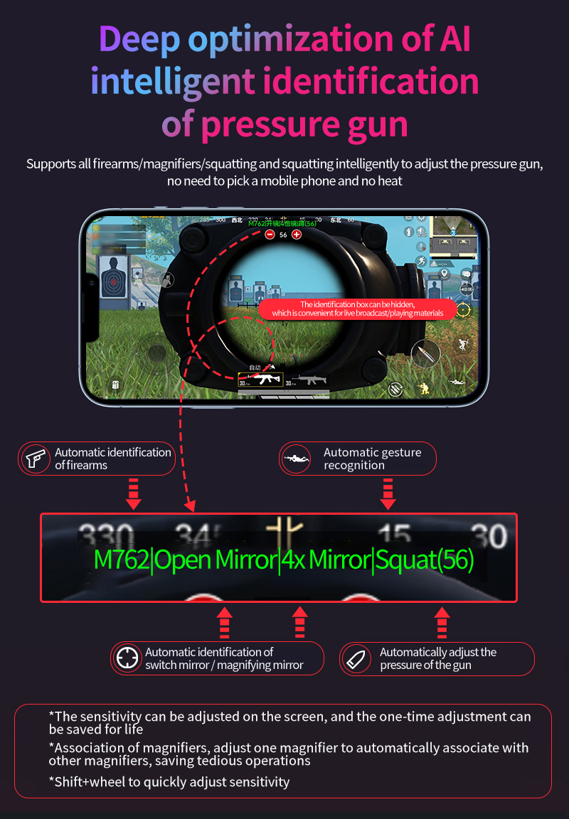 Professional Game Accessories M16 Mouse & Keyboard Converter Faster Reaction For Android iOS Mobile PUBG Games with nice material. 
