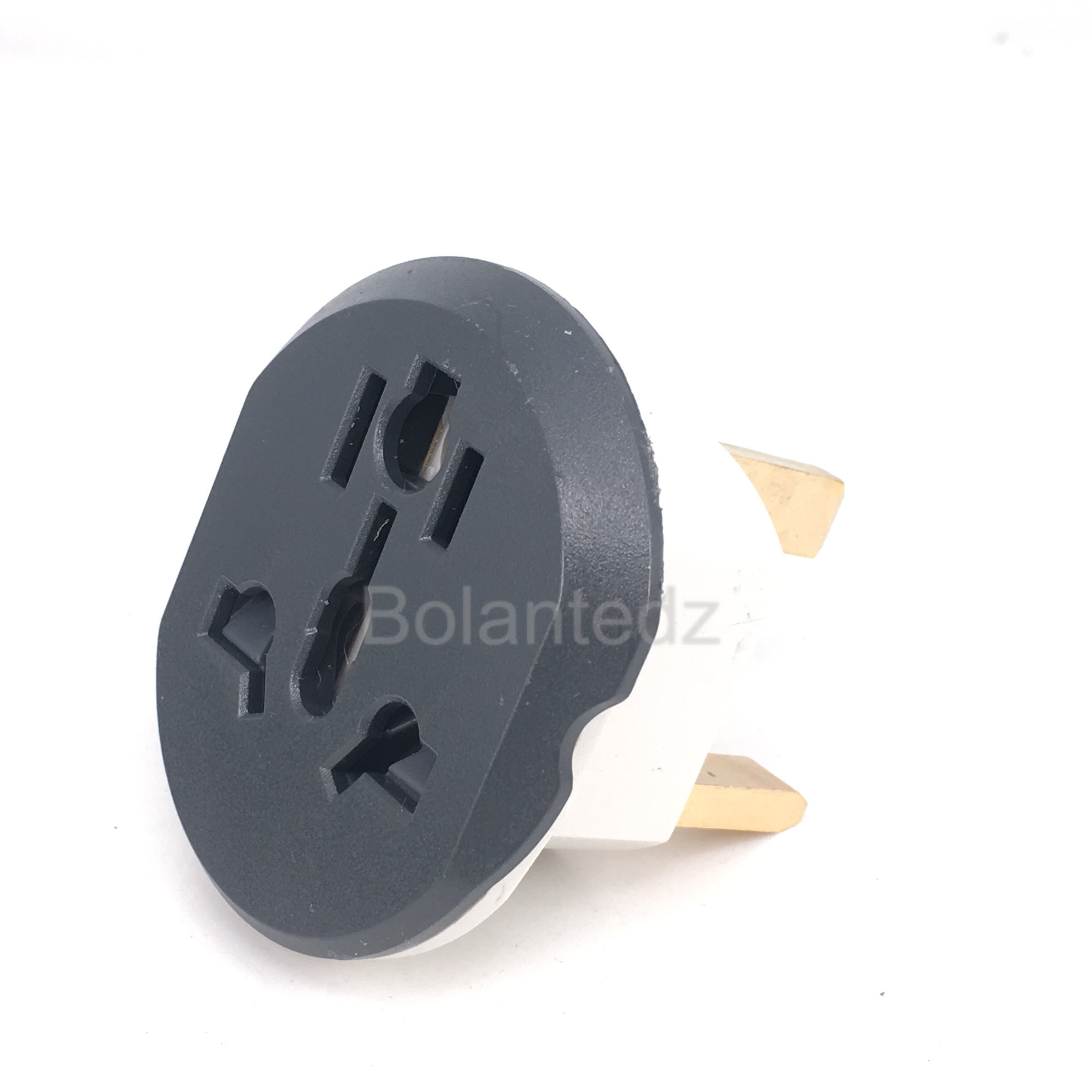 UK Plug Adapter 13A 250V HK Travel Adapter Converter 2 Round Socket High Quality Universal AU US EU CN To UK AC Wall Socket. 